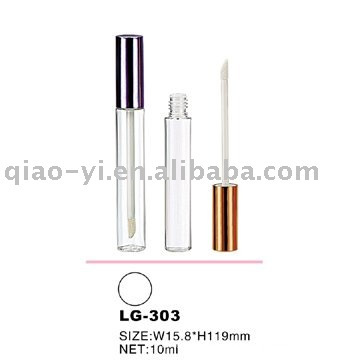 LG-303 cylinder lip gloss containers